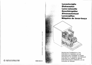 Handleiding Smeg PL966AF Vaatwasser