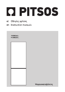 Bruksanvisning Pitsos P1KNB4620A Kyl-frys