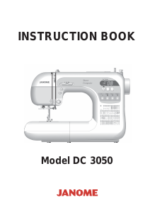 Manual Janome DC3050 Sewing Machine