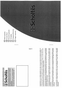 Handleiding Scholtès HG 68 Afzuigkap