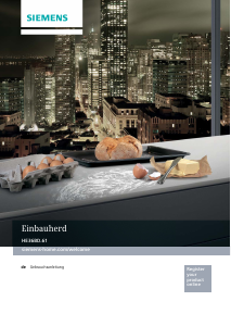 Bedienungsanleitung Siemens HE36BD561 Herd
