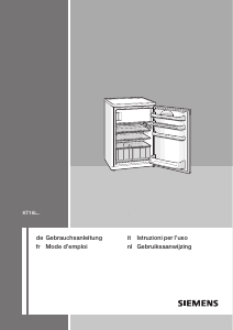 Bedienungsanleitung Siemens KT16LE22 Kühlschrank