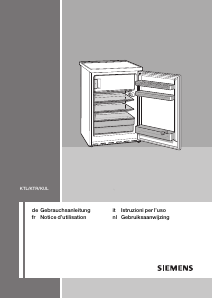 Bedienungsanleitung Siemens KT14RV21FF Kühlschrank