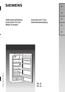 Instrukcja Siemens KS34R410 Lodówka