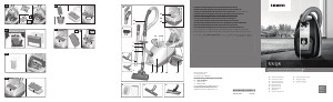 Brugsanvisning Siemens VSQ8SENM2 Støvsuger