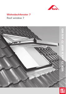 Посібник Roto Klassik WDF 73 H/K Мансардне вікно