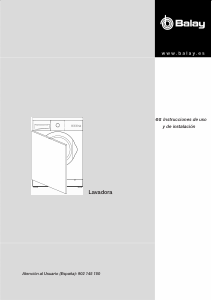 Manual de uso Balay 3TE737C Lavadora