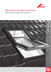 Manual Roto Klassik WDT R6 H/K Fereastră de acoperiș