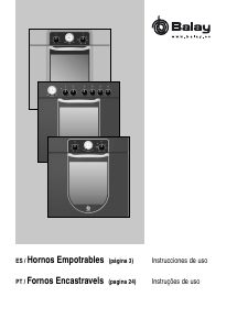 Manual Balay 3HT507X Forno