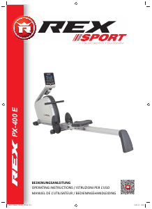 Manuale Rex PX-400 E  Vogatore