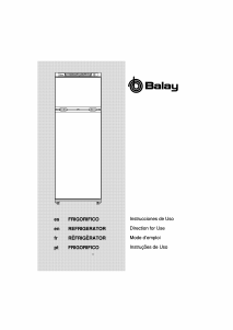 Mode d’emploi Balay 3FF4732 Réfrigérateur combiné