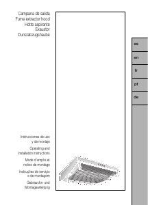 Bedienungsanleitung Balay 3BH919B Dunstabzugshaube