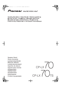 Manuale Pioneer CP-LX70 Altoparlante