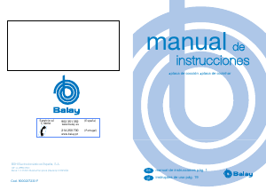 Manual Balay 3ETX364B Placa