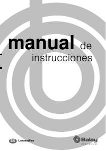 Manual de uso Balay 3VS500IP Lavavajillas
