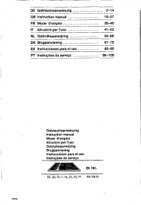 Handleiding Siemens EK74V54 Kookplaat