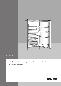 Bedienungsanleitung Siemens KI24LV51CH Kühlschrank