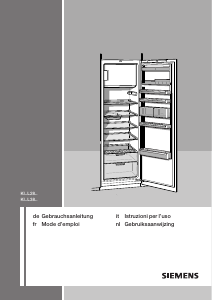 Bedienungsanleitung Siemens KI38LA51 Kühlschrank