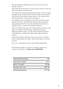 Bedienungsanleitung Siemens HF24524 Mikrowelle