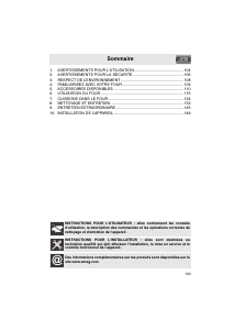 Mode d’emploi Smeg SC805AO-9 Four