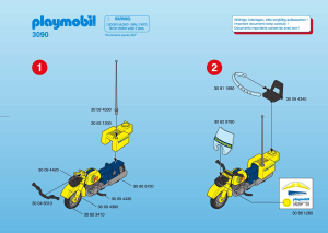 Mode d’emploi Playmobil set 3090 Racing Cycliste de piste/Route