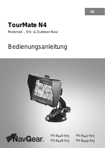 Bedienungsanleitung NavGear PX-8447-675 TourMate N4 Navigation
