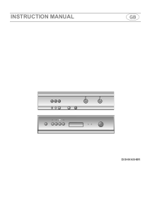 Bruksanvisning Smeg LSE5504BA Diskmaskin