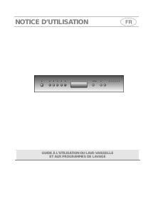 Mode d’emploi Smeg LSP1449X Lave-vaisselle