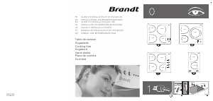 Handleiding Brandt TV1200B Kookplaat