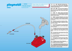 Manual de uso Playmobil set 9958 Racing Motos