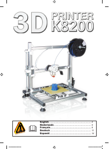 Handleiding Velleman K8200 3D Printer