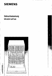 Bedienungsanleitung Siemens SE28231II Geschirrspüler