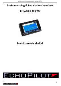Bruksanvisning EchoPilot FLS 2D Ekolod