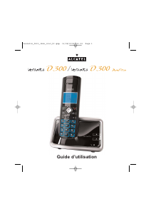Mode d’emploi Alcatel Versatis D300 Téléphone sans fil