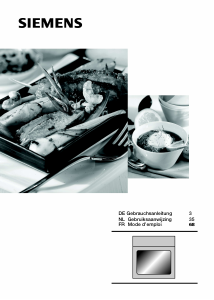 Bruksanvisning Siemens HB214540E Ugn