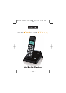 Mode d’emploi Alcatel Versatis P100 Téléphone sans fil