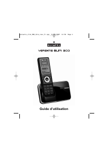 Mode d’emploi Alcatel Versatis Slim 300 Téléphone sans fil