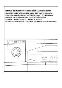 Manual Brandt WBD1114U Máquina de lavar roupa