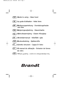 Handleiding Brandt AD586XE1 Afzuigkap