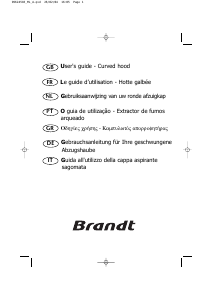 Handleiding Brandt AD429WE1 Afzuigkap