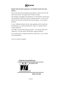 Használati útmutató Neff B4360S0FN Kemence