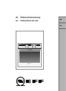 Bruksanvisning Neff B1641N2 Ugn