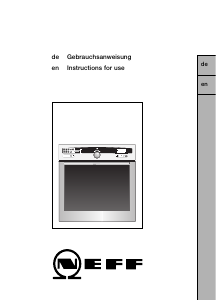 Manual Neff B1693N2 Oven