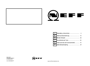 Manual Neff T66F66N0 Hob