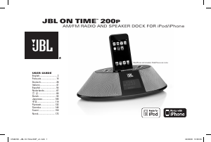 Mode d’emploi JBL On Time 200P Station d’accueil