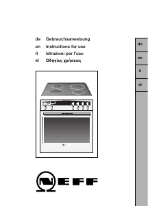 Handleiding Neff E1631N2 Fornuis