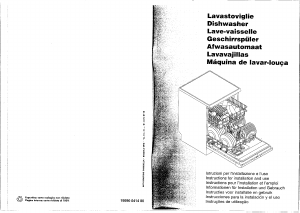 Bruksanvisning Smeg LSE50.1EB Diskmaskin