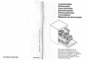 Manual de uso Smeg LSP51N Lavavajillas