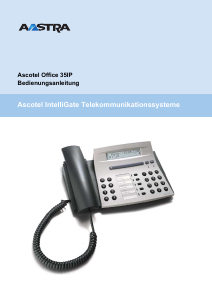 Bedienungsanleitung Aastra Ascotel Office 35IP IP-telefon
