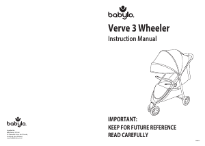 Handleiding Babylo Verve 3 Wheeler Kinderwagen